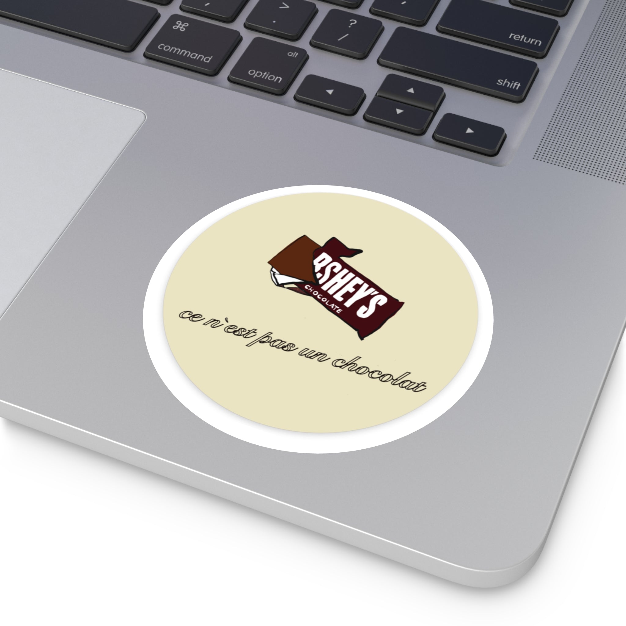 This is not chocolate Round Stickers, Indoor\Outdoor