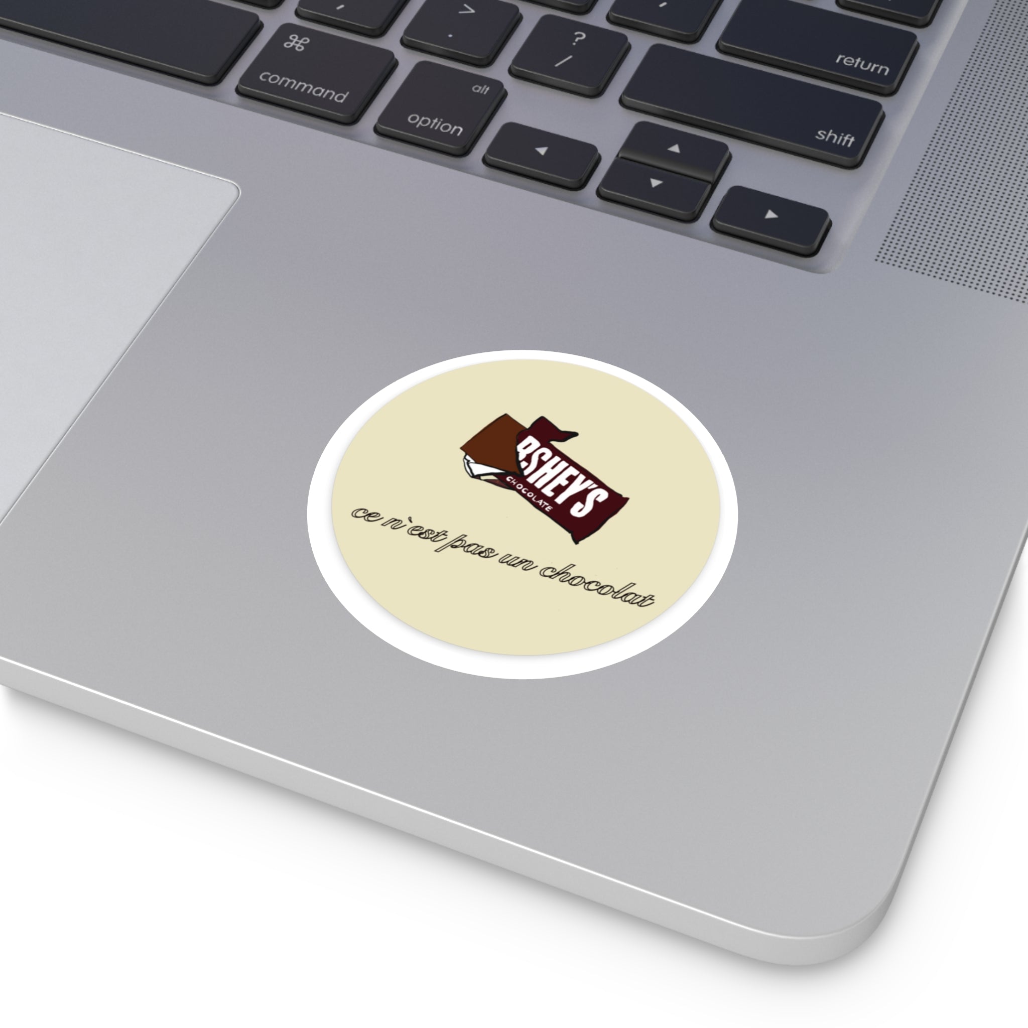 This is not chocolate Round Stickers, Indoor\Outdoor